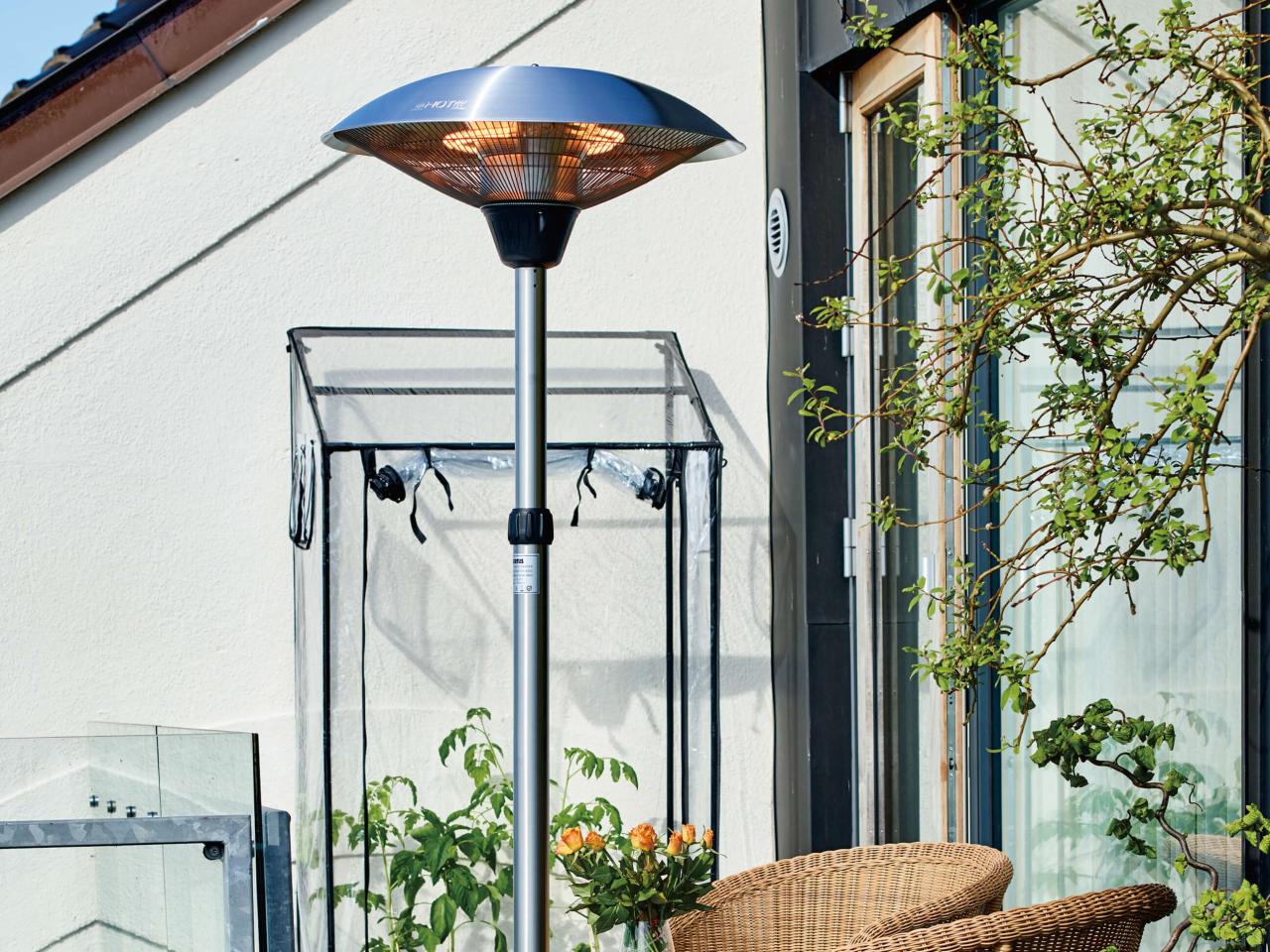 Terrasverwarmer tuin balkon buiten leven Beurs Eigen Huis