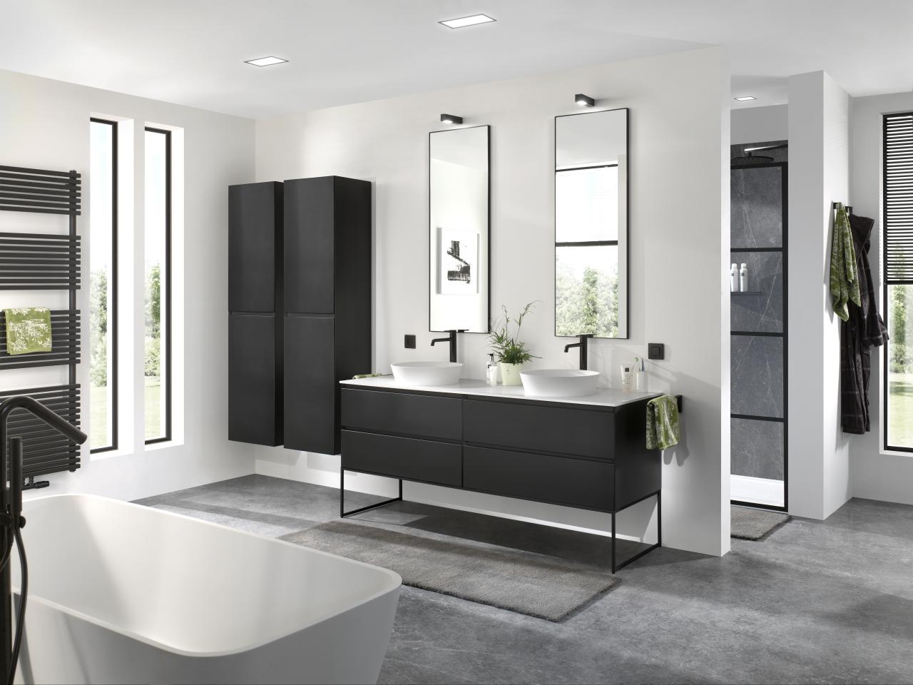 BLOG zwart accenten in badkamer trends Beurs Eigen Huis