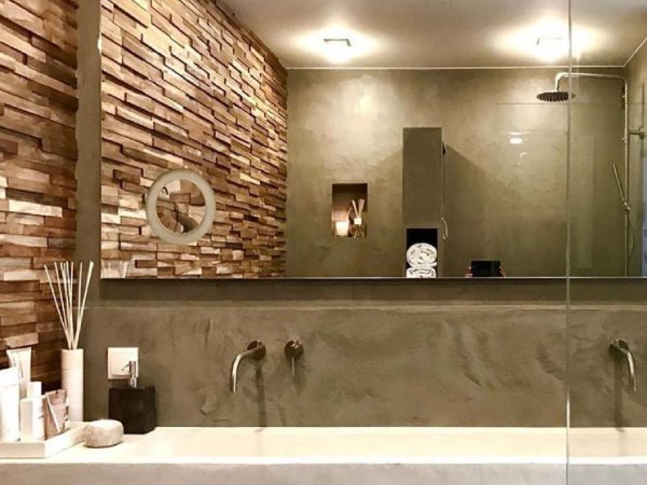 Houtstrips wandbekleding trend interieur REALISEER JE DROOMHUIS