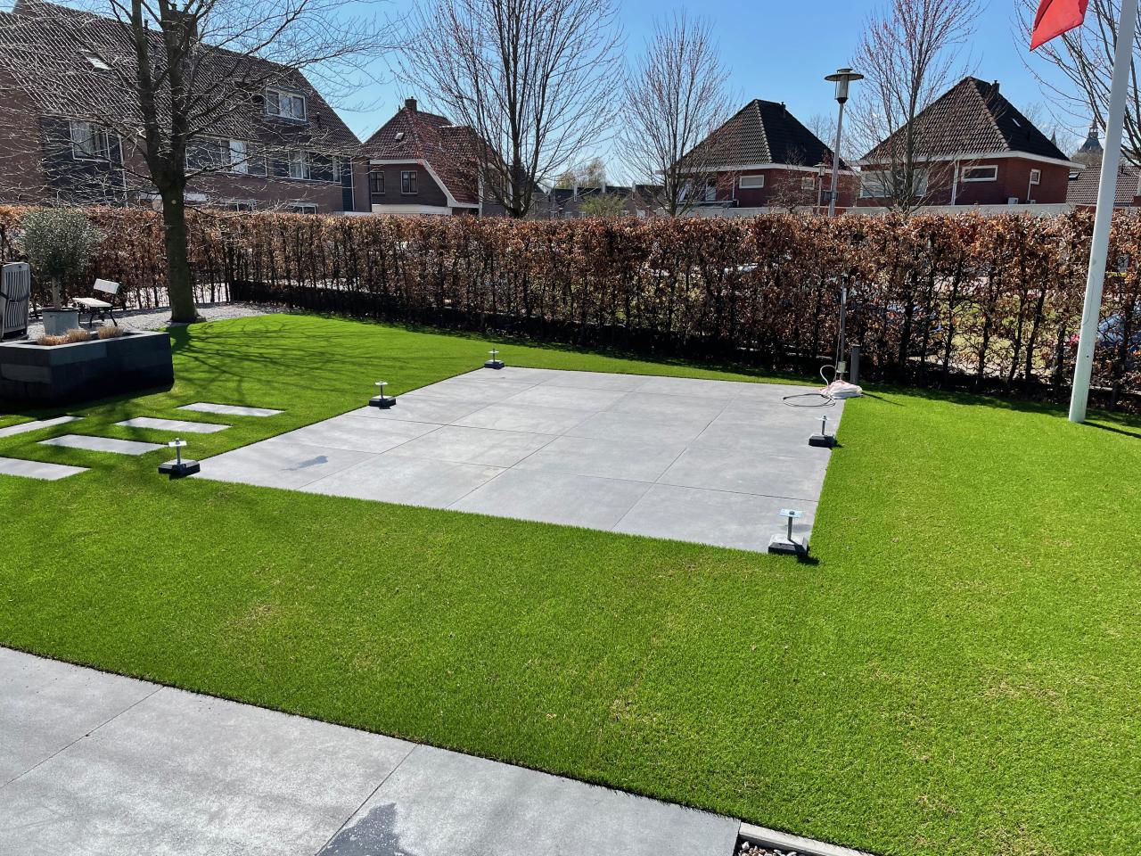 Kunstgras droomtuin tuin inspiratie REALISEERJEDROOMHUIS