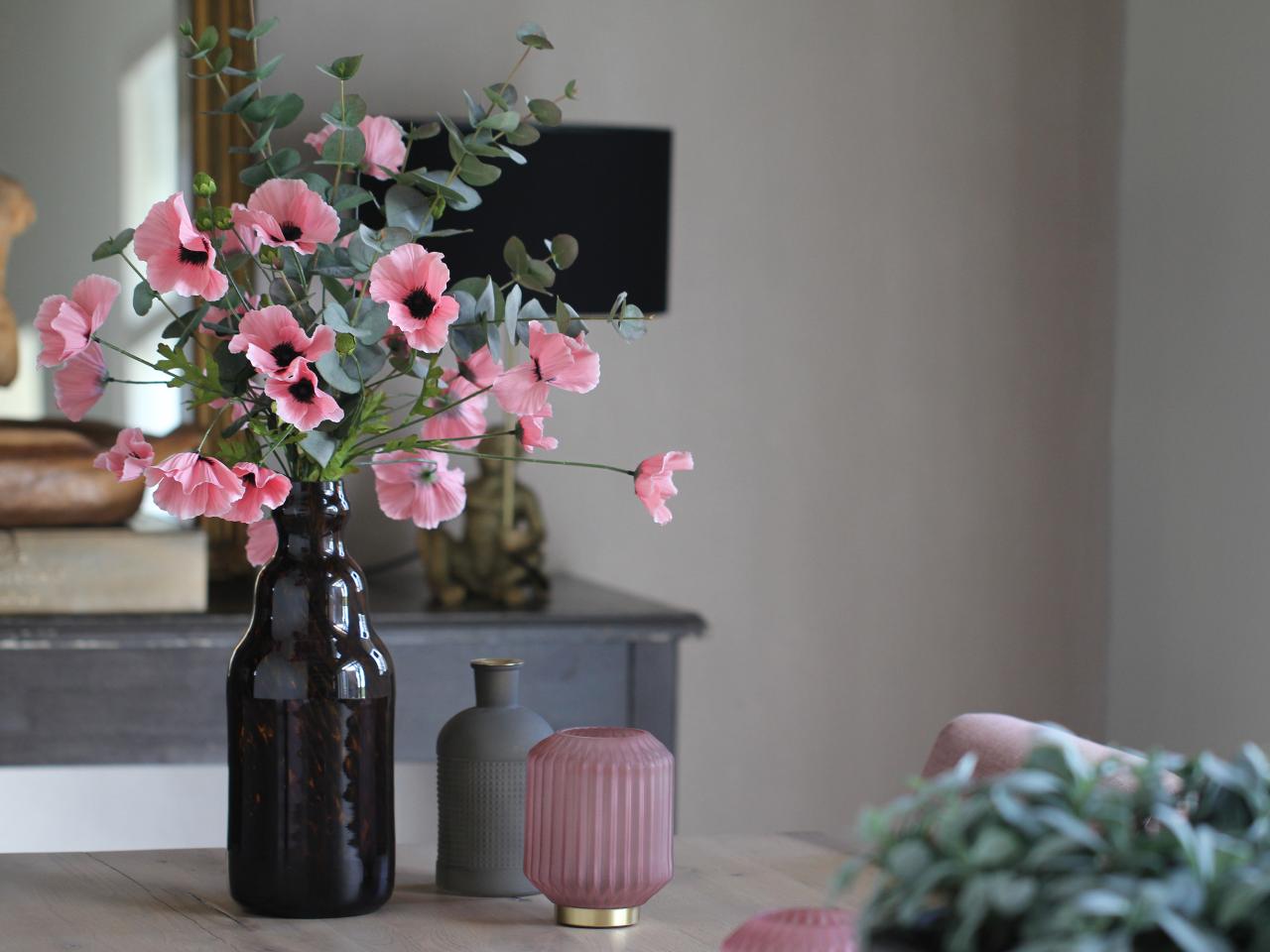 Kunstbloemen interieur REALISEER JE DROOMHUIS