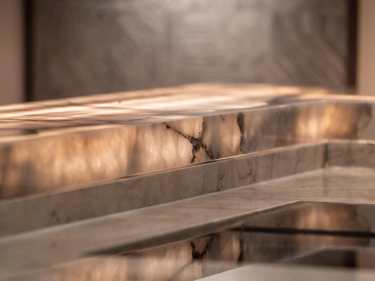 Blog NJ25 BEH - Dé keukentrend van nu: natuursteen met verlichting