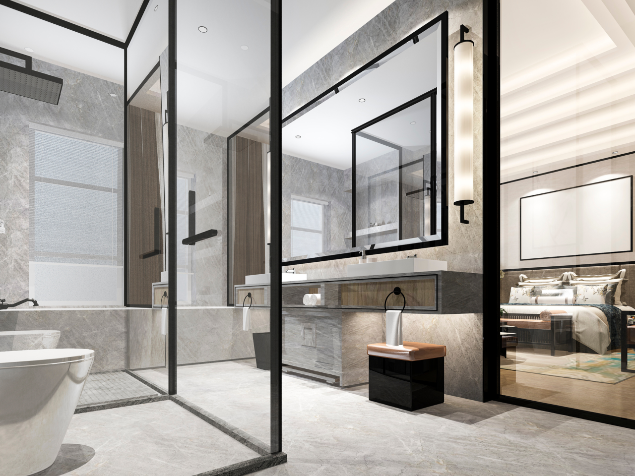 BLOG Traffic Today NJ26 - Glazen deur in de badkamer 