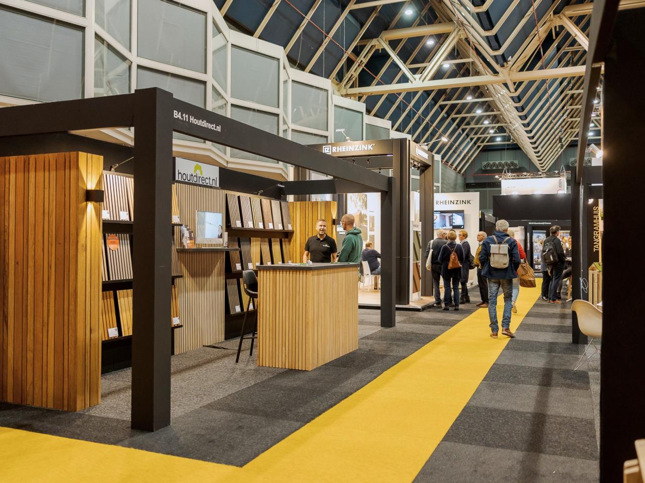 voorbeeld kopstand standaard standbouw