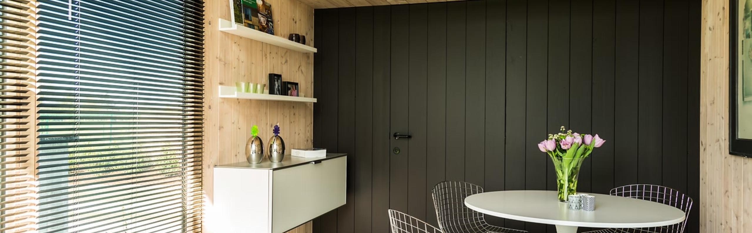 Beurs Eigen Huis Ferox bouwsystemen tuinhuis tiny house houtbouw