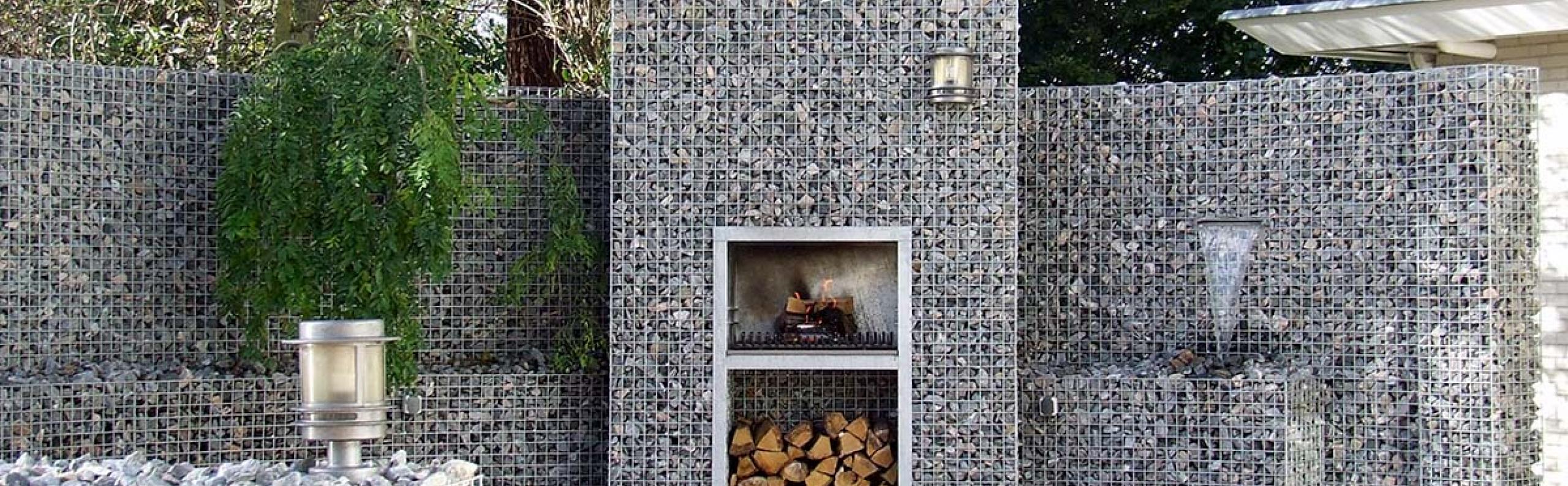 Beurs Eigen Huis Gardeco tuin tuinhaard schanskorf buitenhaard 