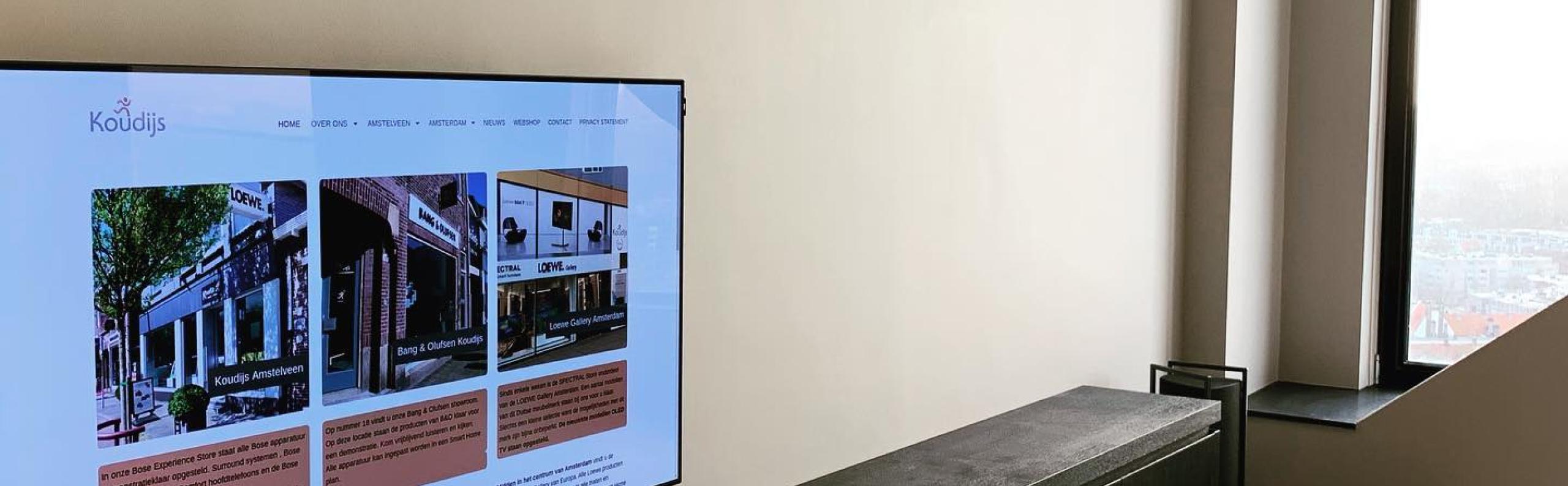 Beurs Eigen Huis Koudijs Beeld en Geluid audio droomhuis