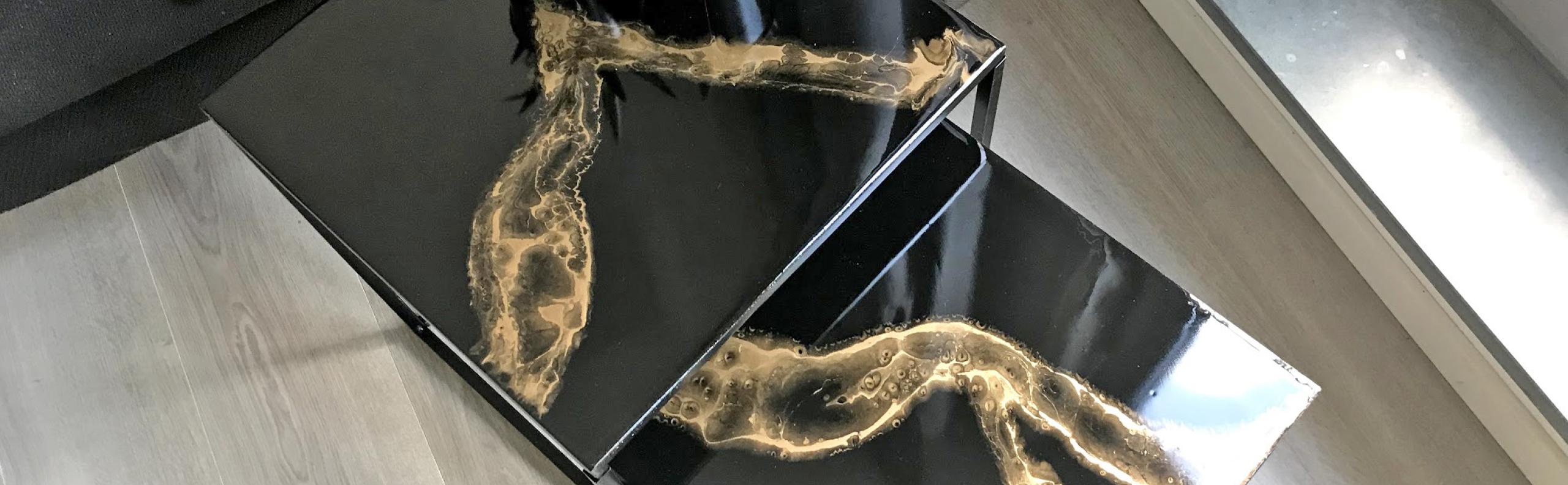 Beurs Eigen Huis - My Resin bijzettafel