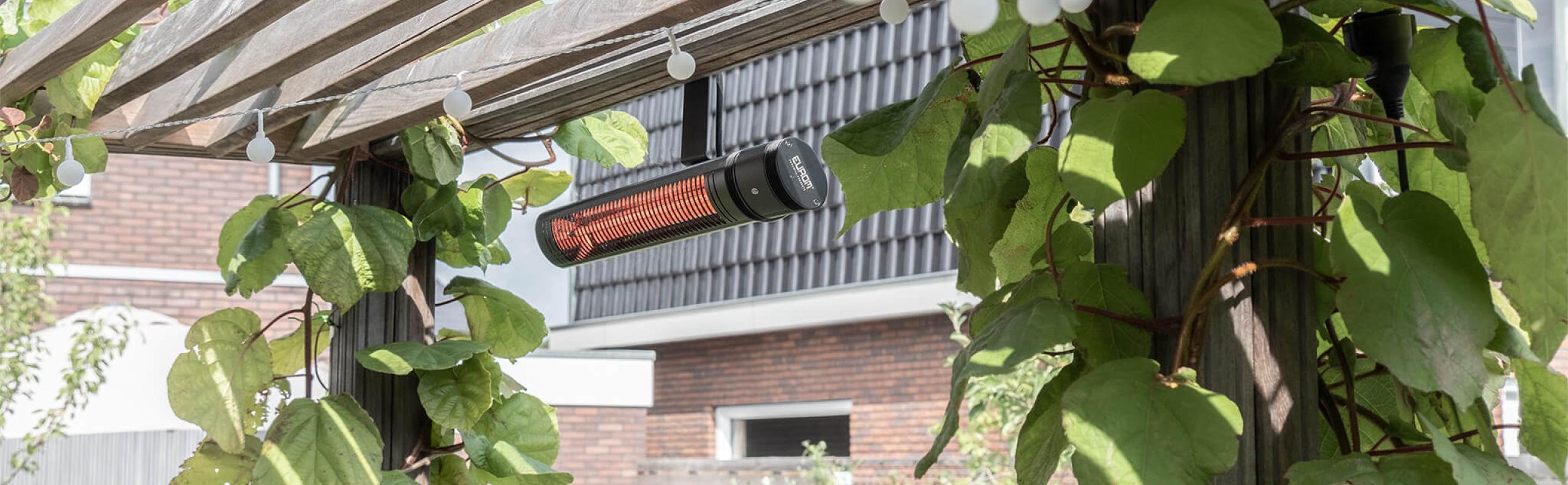 Terrasverwarmer tuin balkon buiten leven Beurs Eigen Huis