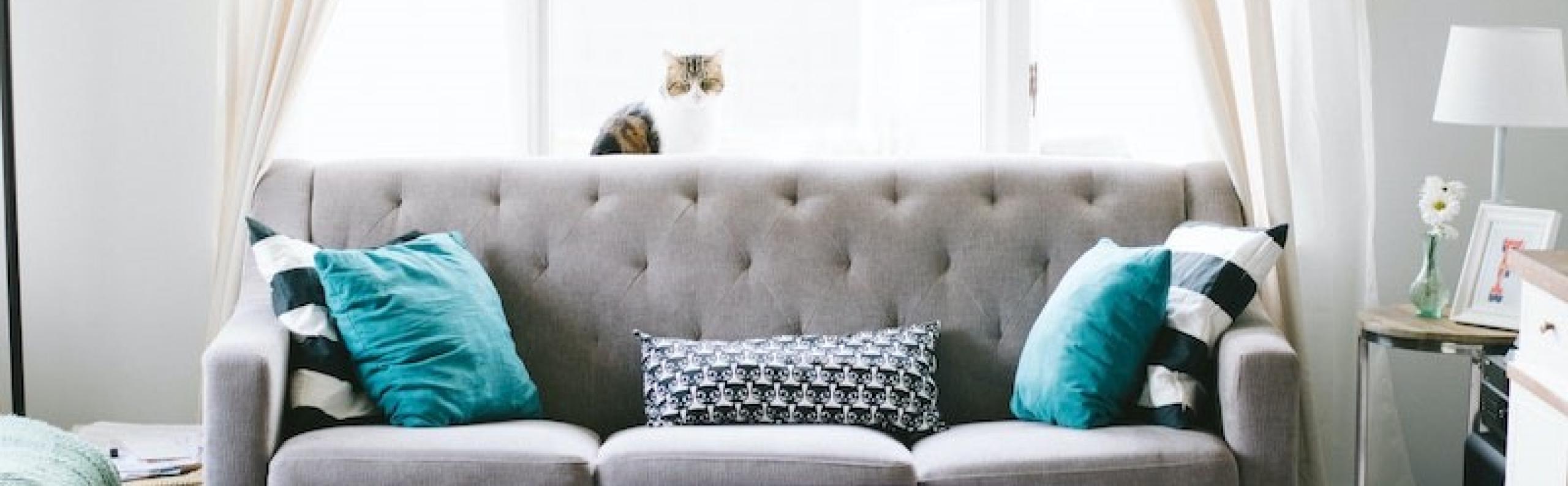 Bank interieur droomhuis Beurs Eigen Huis