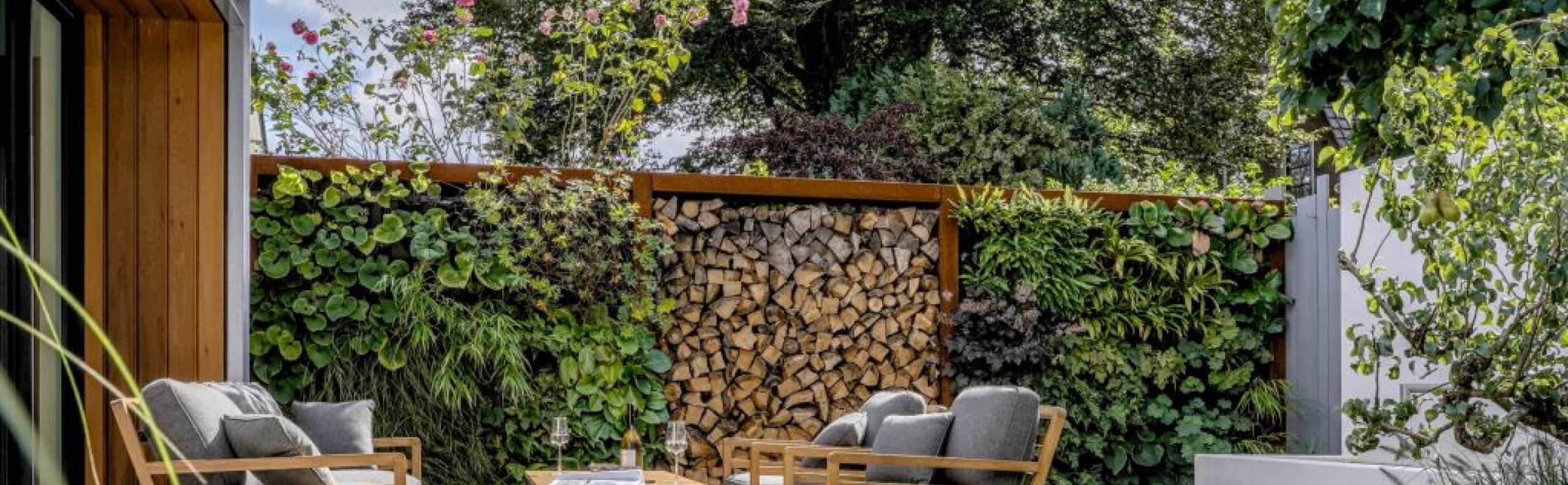 groenwand tuin beurs eigen huis