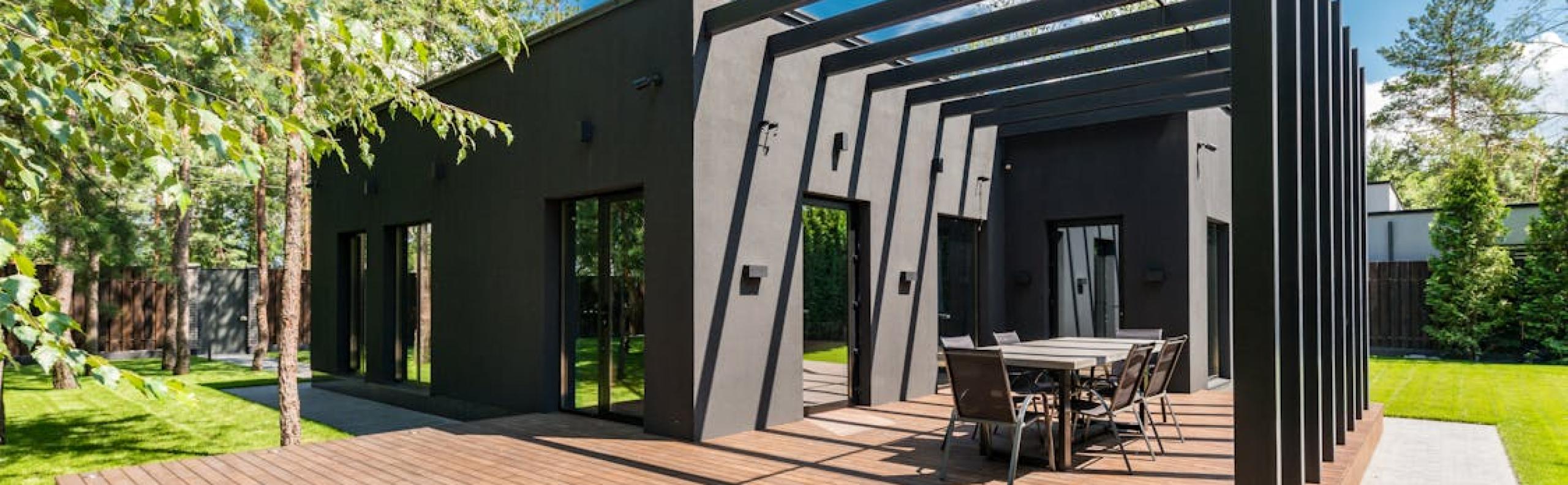 woning duurzaam hout terras