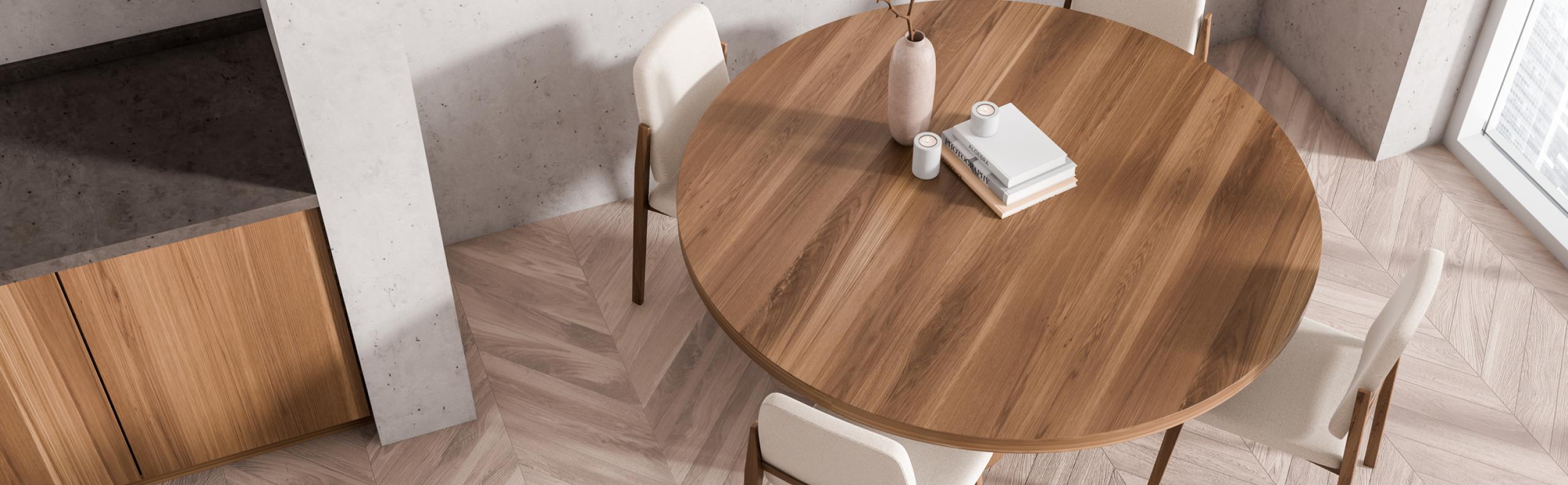 ronde tafel interieur beurs eigen huis