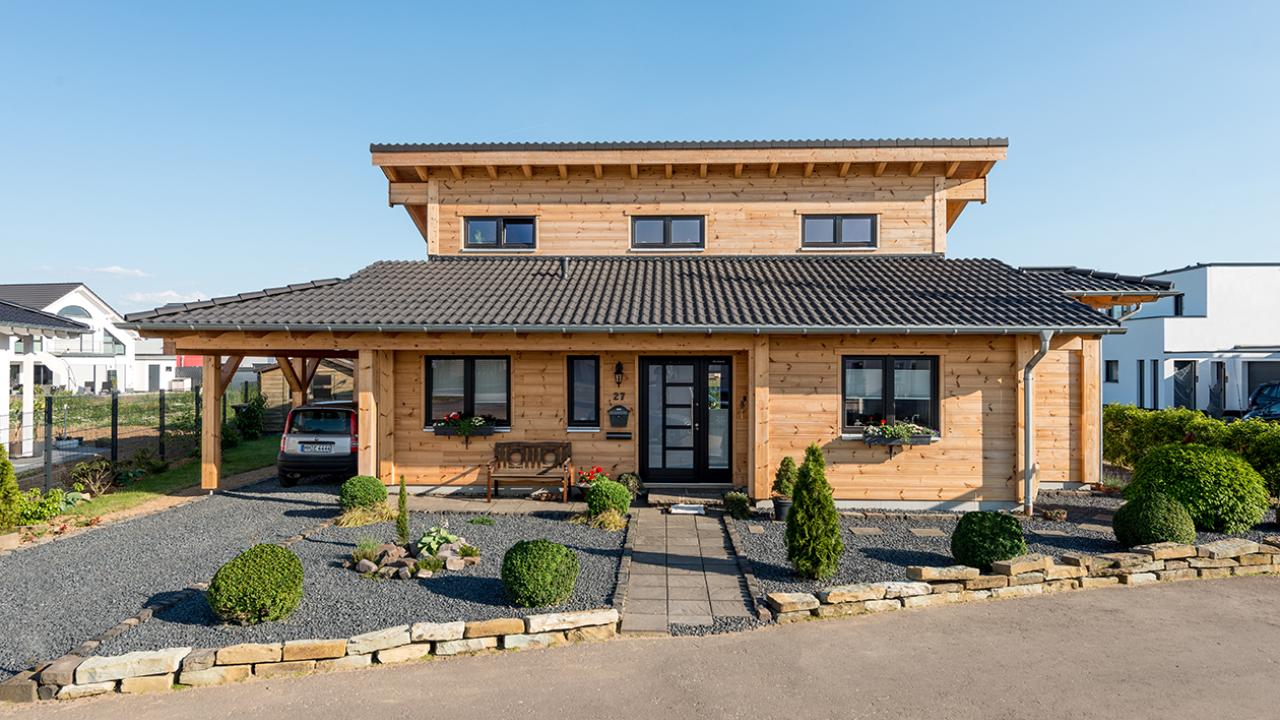 Beurs Eigen Huis Fullwood houten huizen