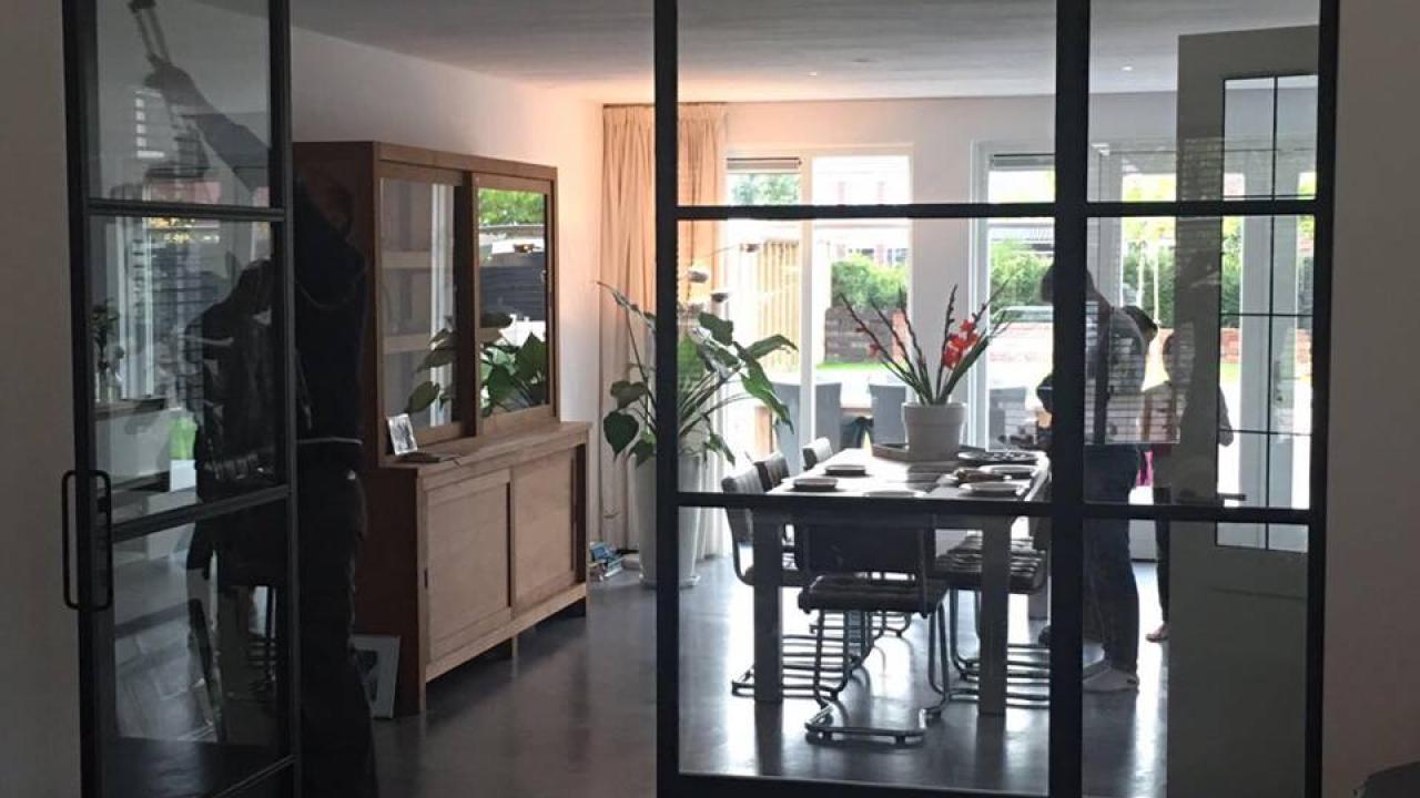 Beurs Eigen Huis Gerritsen metaaltechinek Stalen deuren met glas