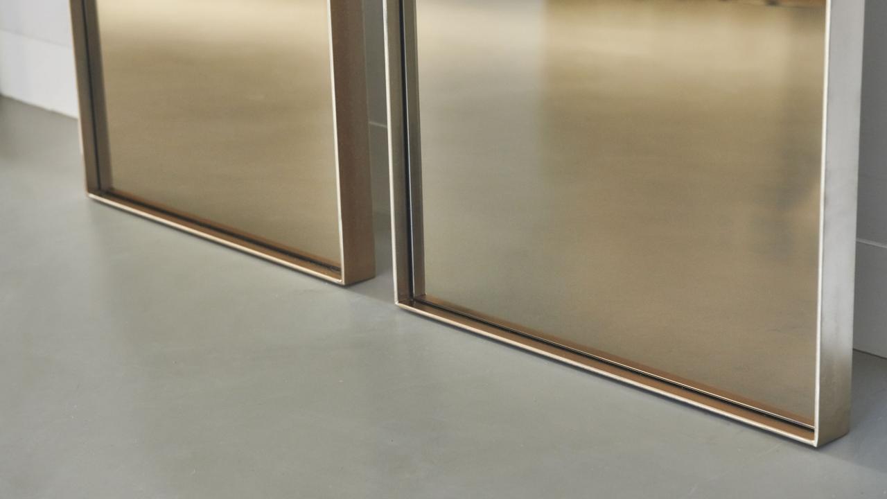 Beurs Eigen Huis Atelier Frontstaal stalen spiegels
