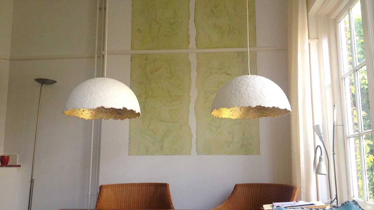 Beurs Eigen Huis Atelier Mark de Weijer wandbekledig kunst interieur