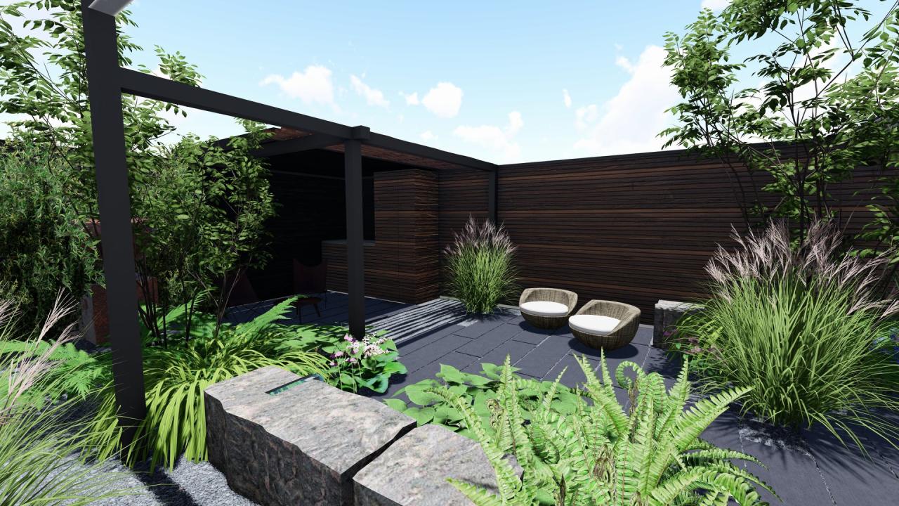 Beurs Eigen Huis Buro Buitenom tuin tuinontwerp tuinarchitect