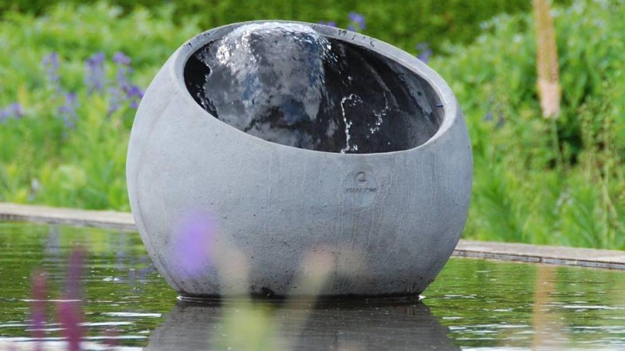 Beurs Eigen Huis Creastone tuin waterornamenten