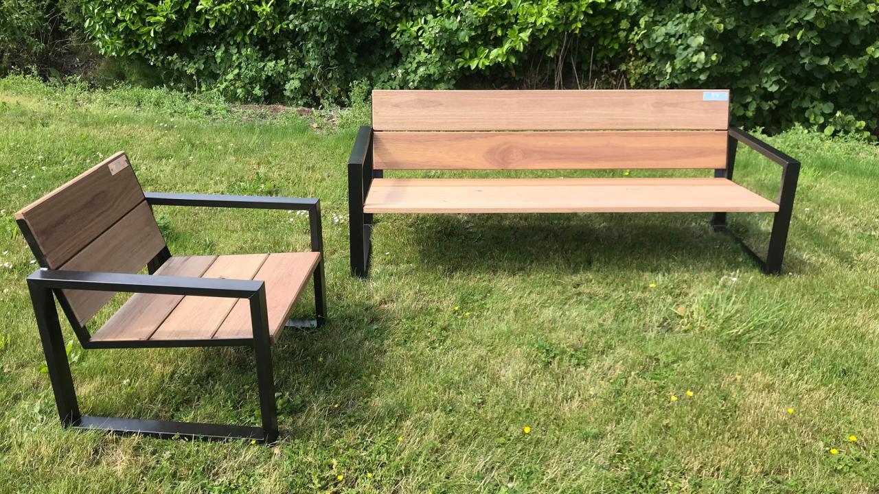 Beurs Eigen Huis De Meerpalen meubels stoer hout interieur