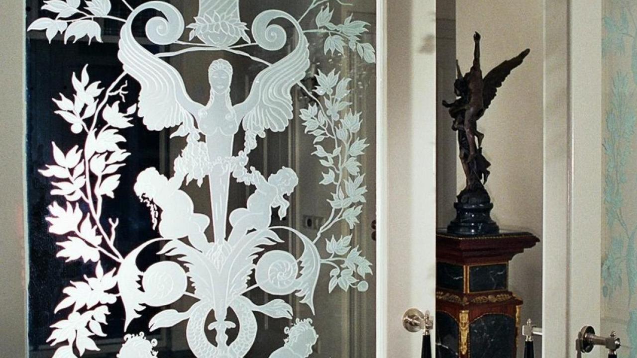 Beurs Eigen Huis Edelglas glas in lood keukenwanden glazen deuren