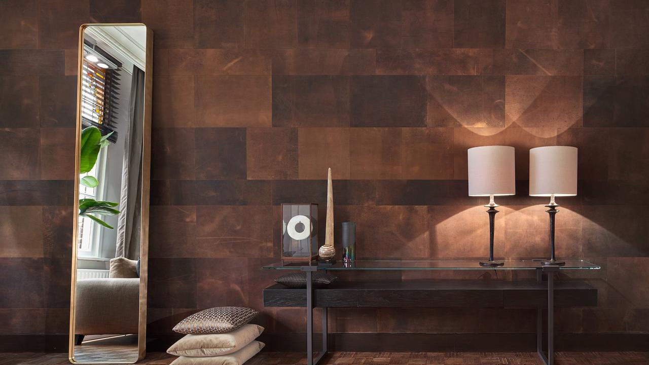 Beurs Eigen Huis Etagon exclusieve lederen vloeren en wanden