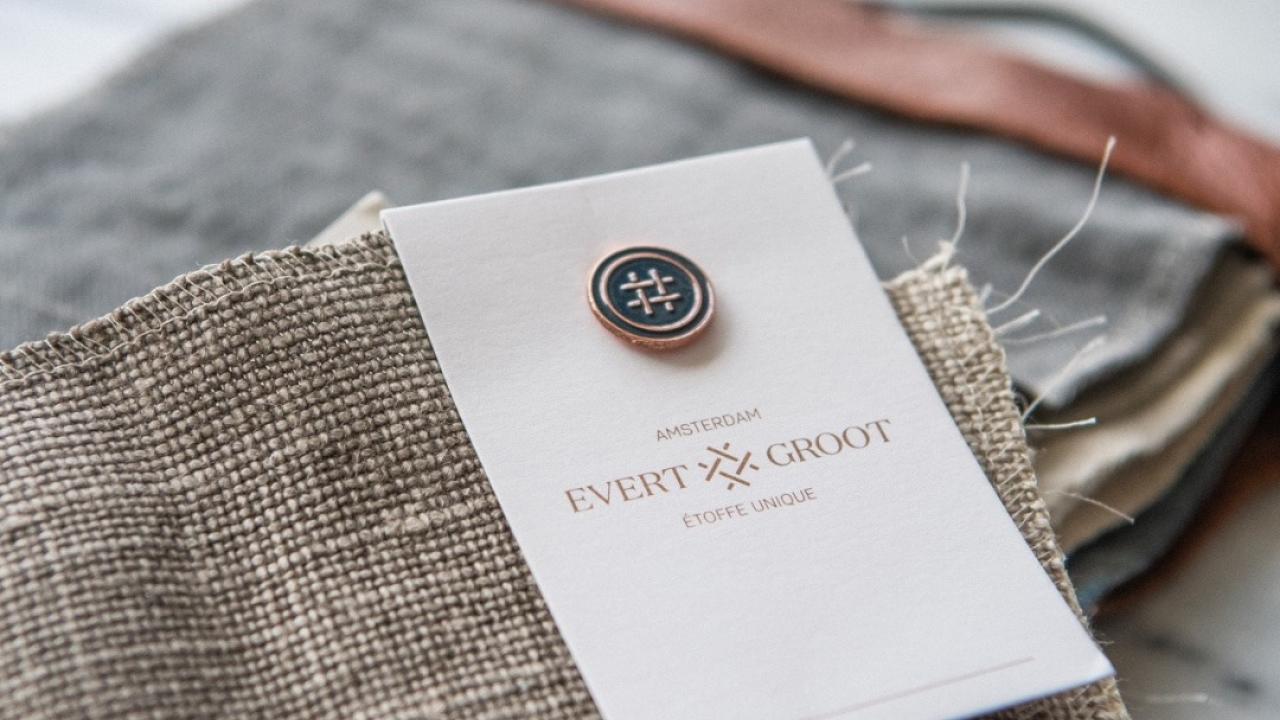 Beurs Eigen Huis Evert Groot Etoffe Unique linnen stoffen gordijnen