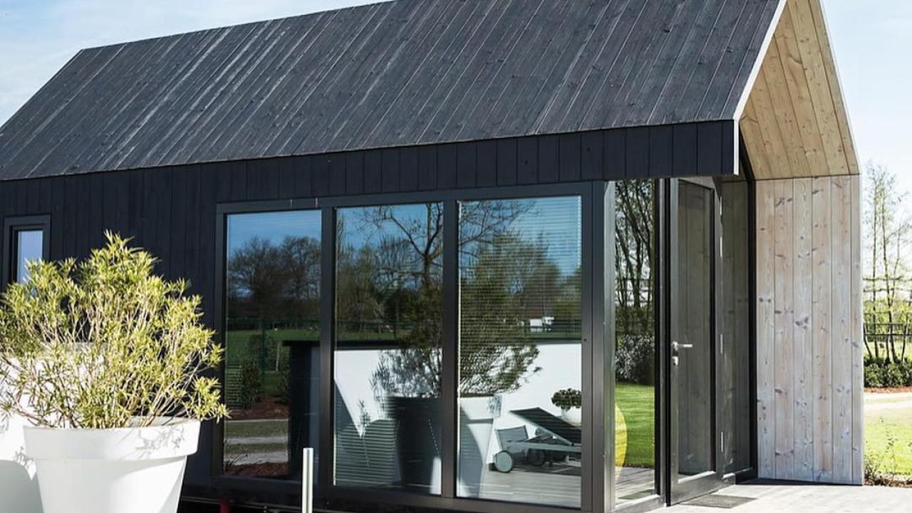 Beurs Eigen Huis Ferox bouwsystemen tuinhuis tiny house houtbouw