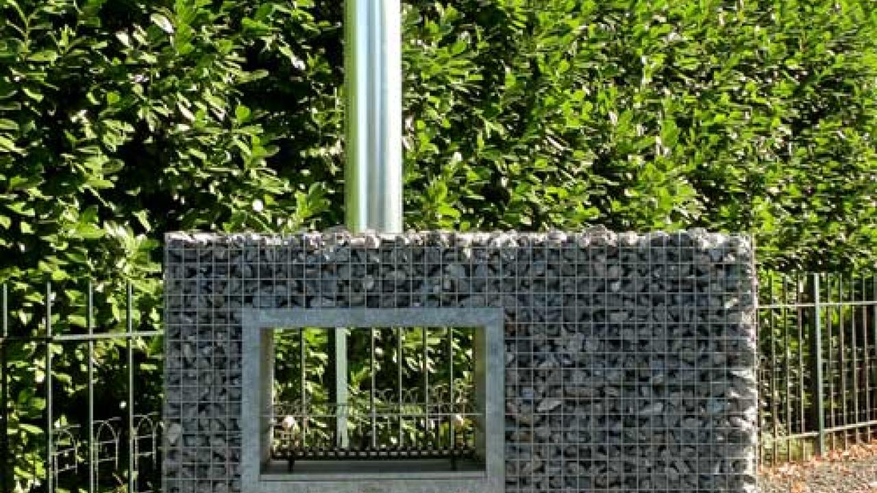 Beurs Eigen Huis Gardeco tuin tuinhaard schanskorf buitenhaard 