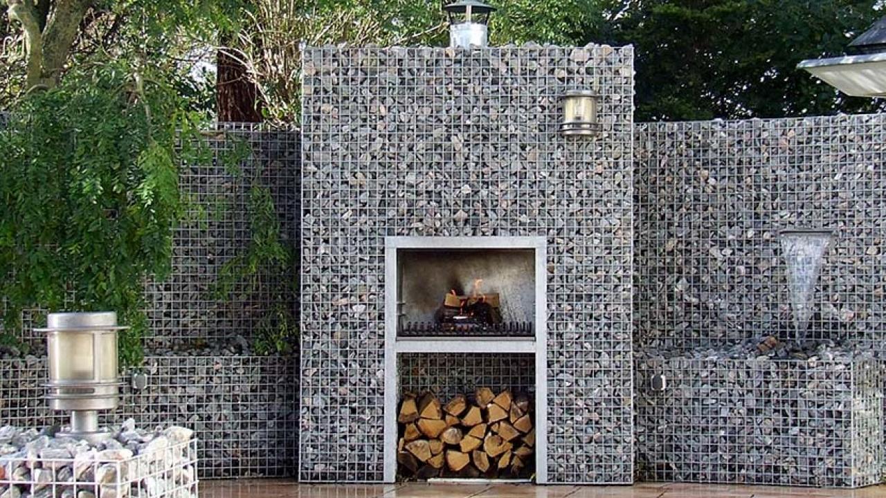 Beurs Eigen Huis Gardeco tuin tuinhaard schanskorf buitenhaard 