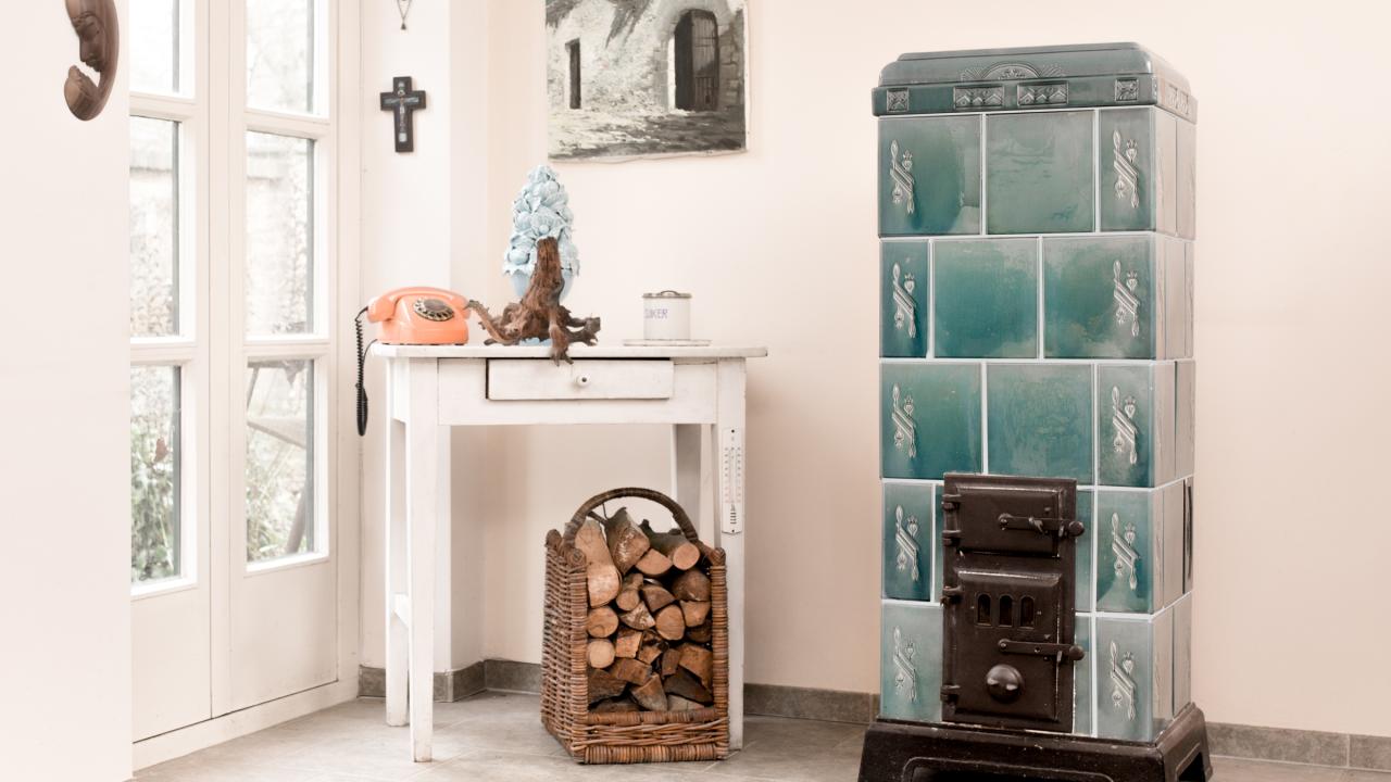 Beurs EIgen Huis Gloed Tegelkachels kachel haard verwarmen droomhuis