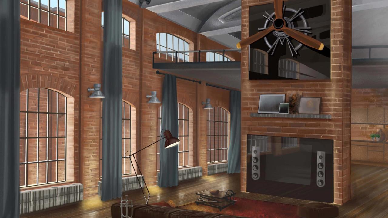 Beurs Eigen Huis Interior Sketch Olga Adler interieur ontwerp design tekeningen