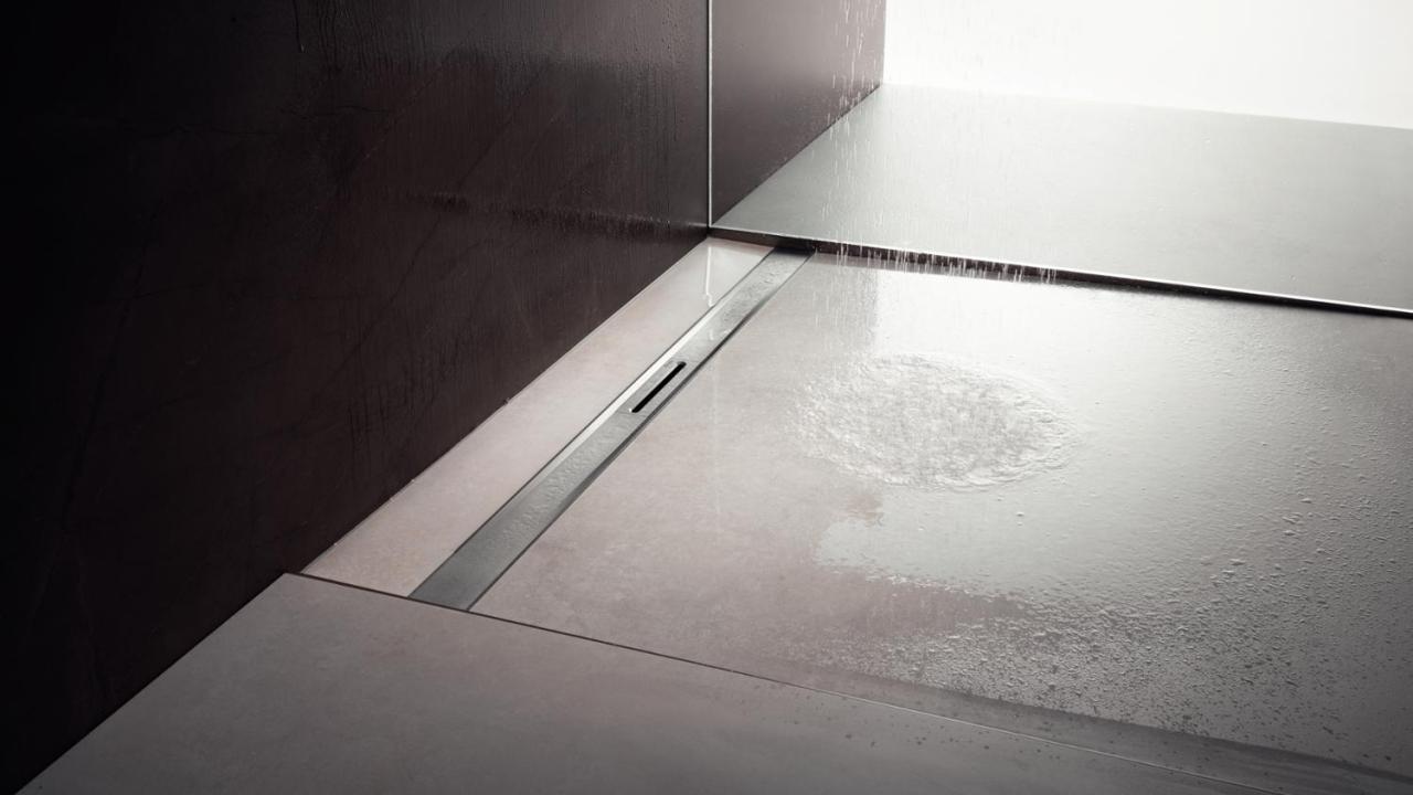 Beurs Eigen Huis Viega douchegoot badkamer sanitair douche bad