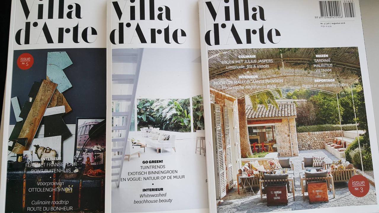 Beurs Eigen Huis Villa d'Arte lifestyle magazine