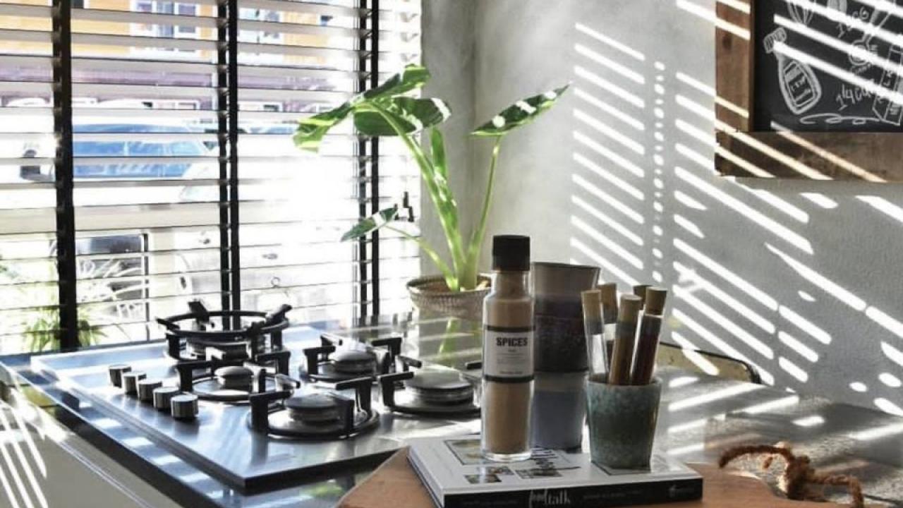 Beurs Eigen Huis - InsideBlinds keuken, raamdecoratie