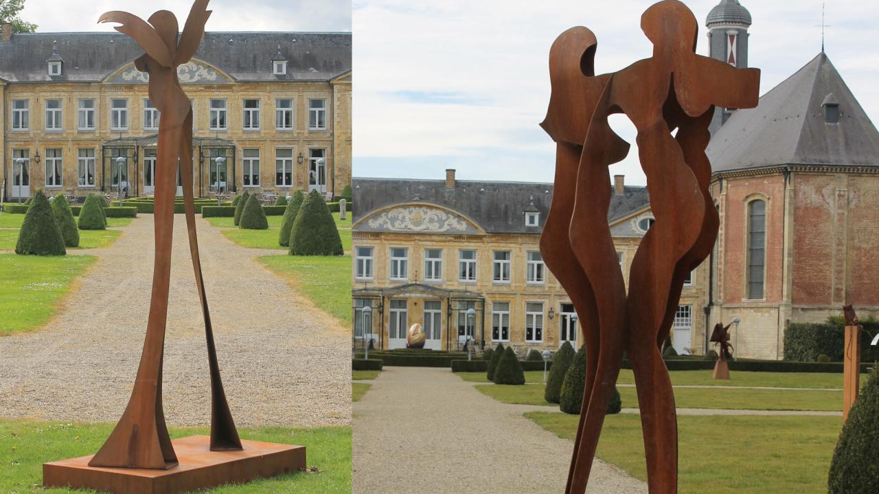 Beurs Eigen Huis Jack van Iwaarden de Vreede kunst tuin sculpturen beelden