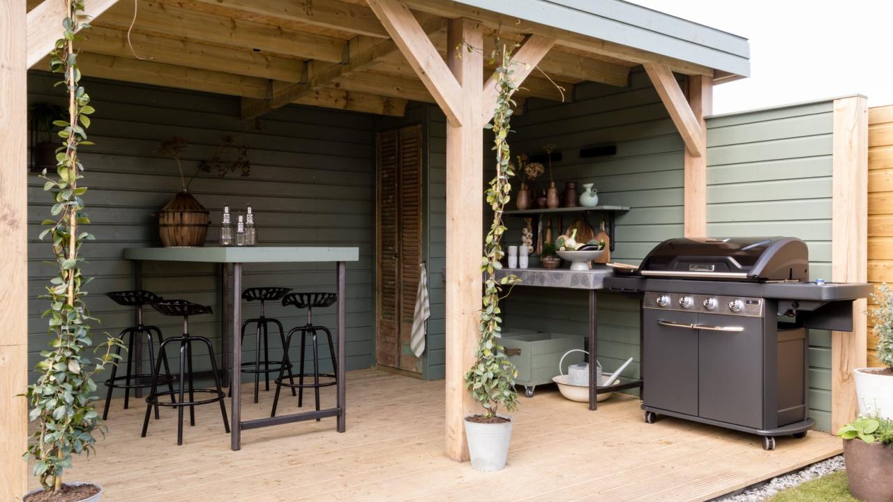 Beurs Eigen Huis Jan de Boer tuinhuizen tuin tuinhuis overkapping