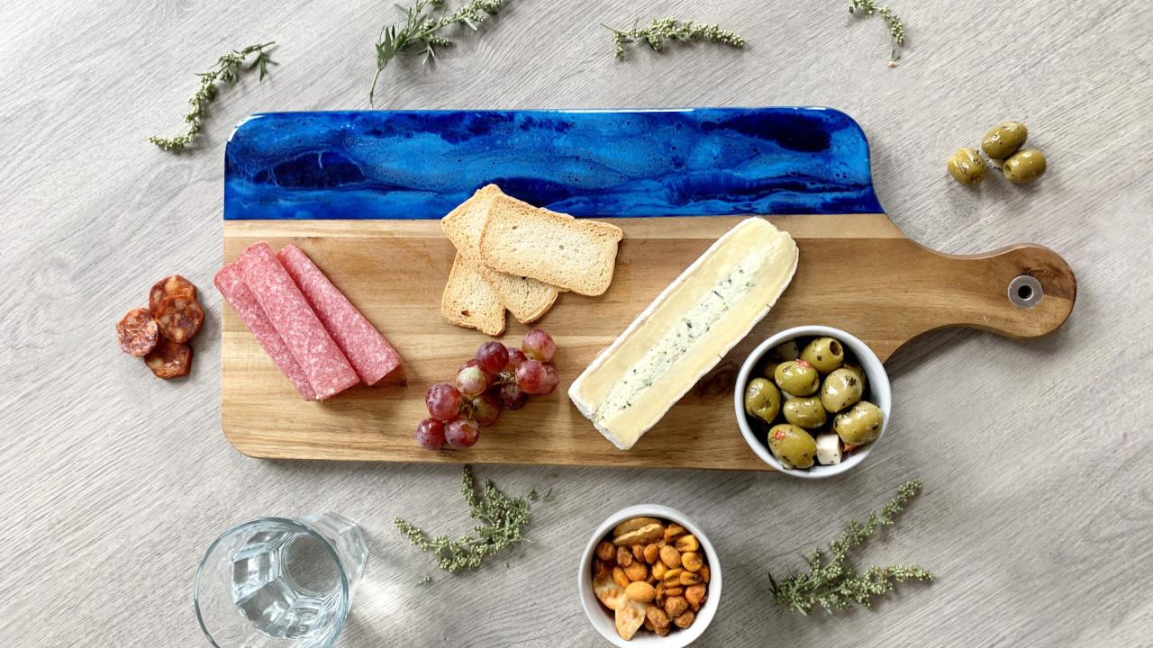 Beurs Eigen Huis - My Resin borrelplan