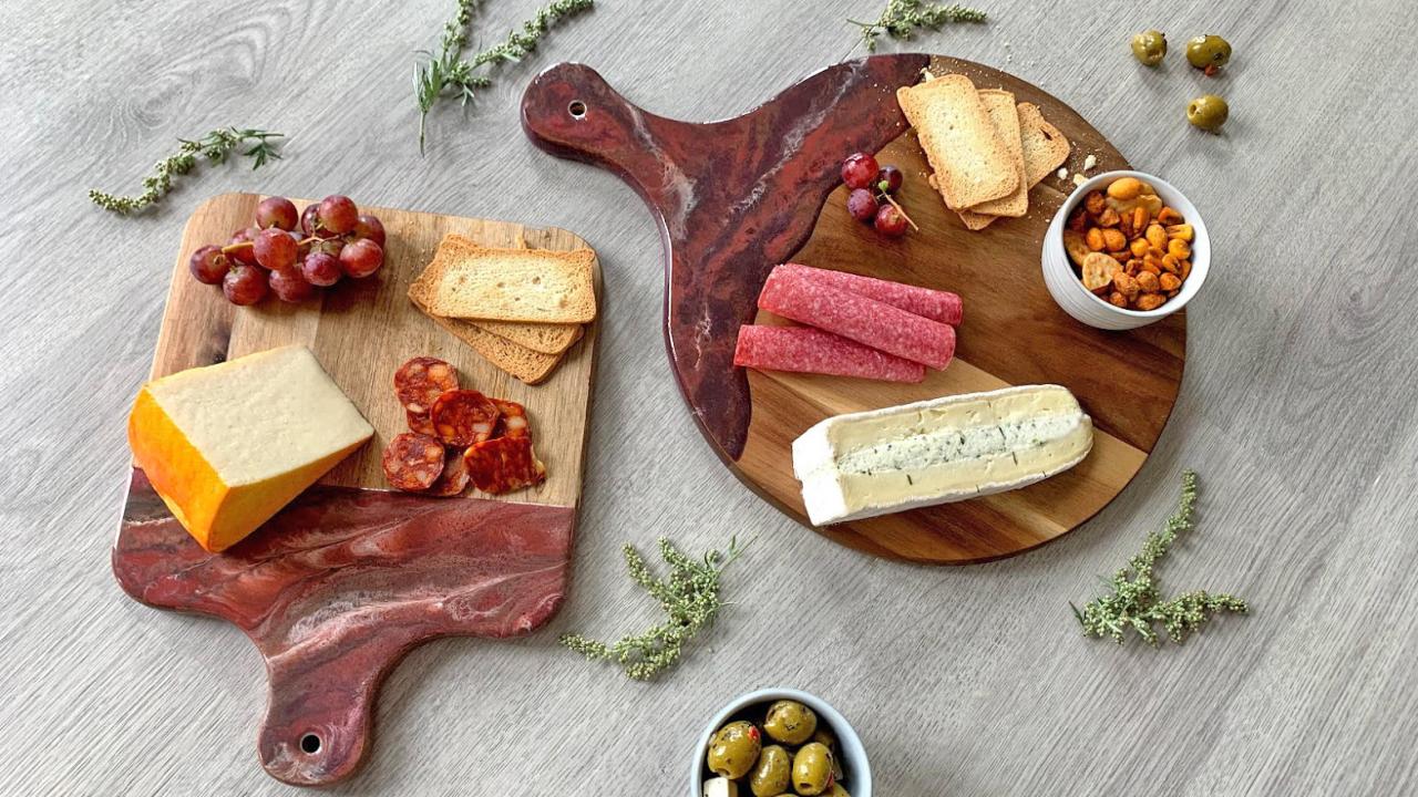 Beurs Eigen Huis - My Resin borrelplan