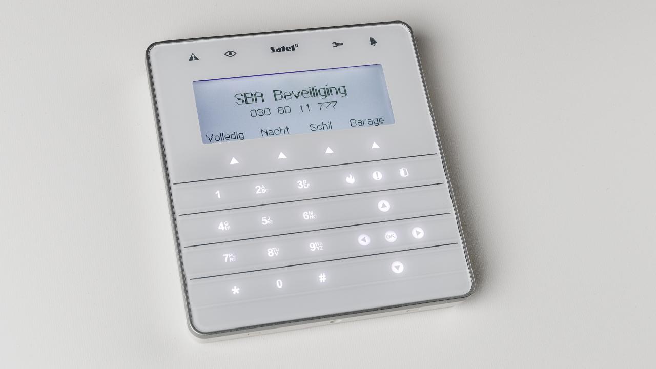 Beurs Eigen Huis - SBA beveiliging systeem