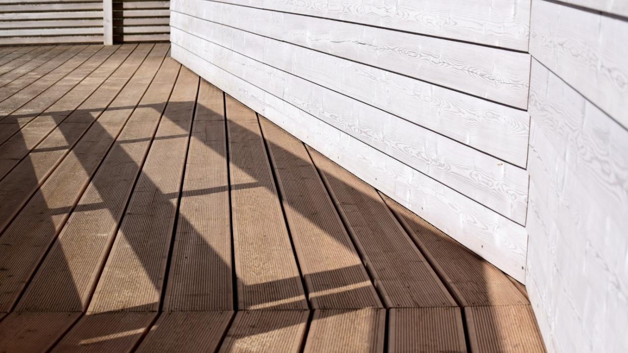 Tuin vlonder terras droomhuis Beurs Eigen Huis