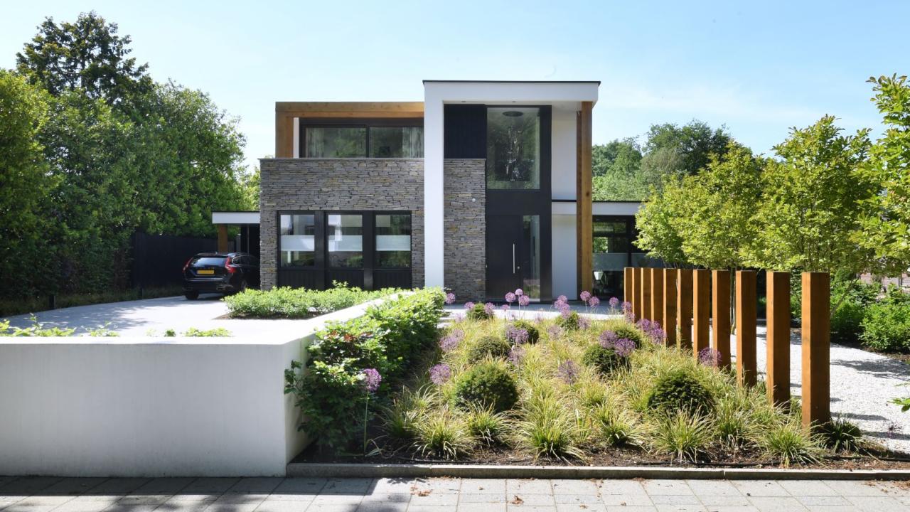 Huis bouwen gevelsteen natuursteen Beurs Eigen Huis