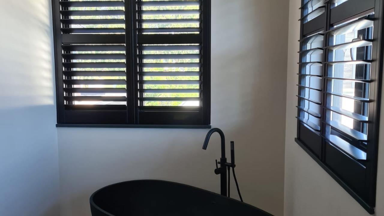 Shutters raambekleding interieur droomhuis Beurs Eigen Huis