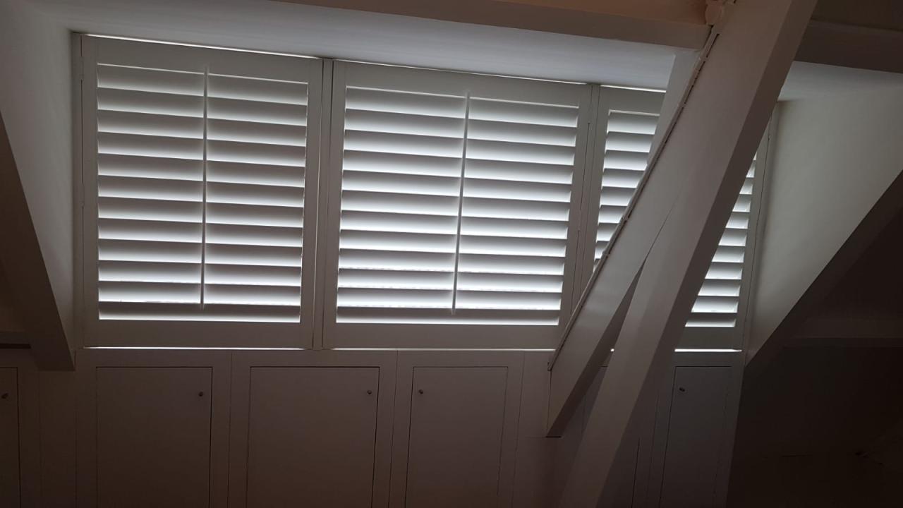 Shutters raambekleding interieur droomhuis Beurs Eigen Huis