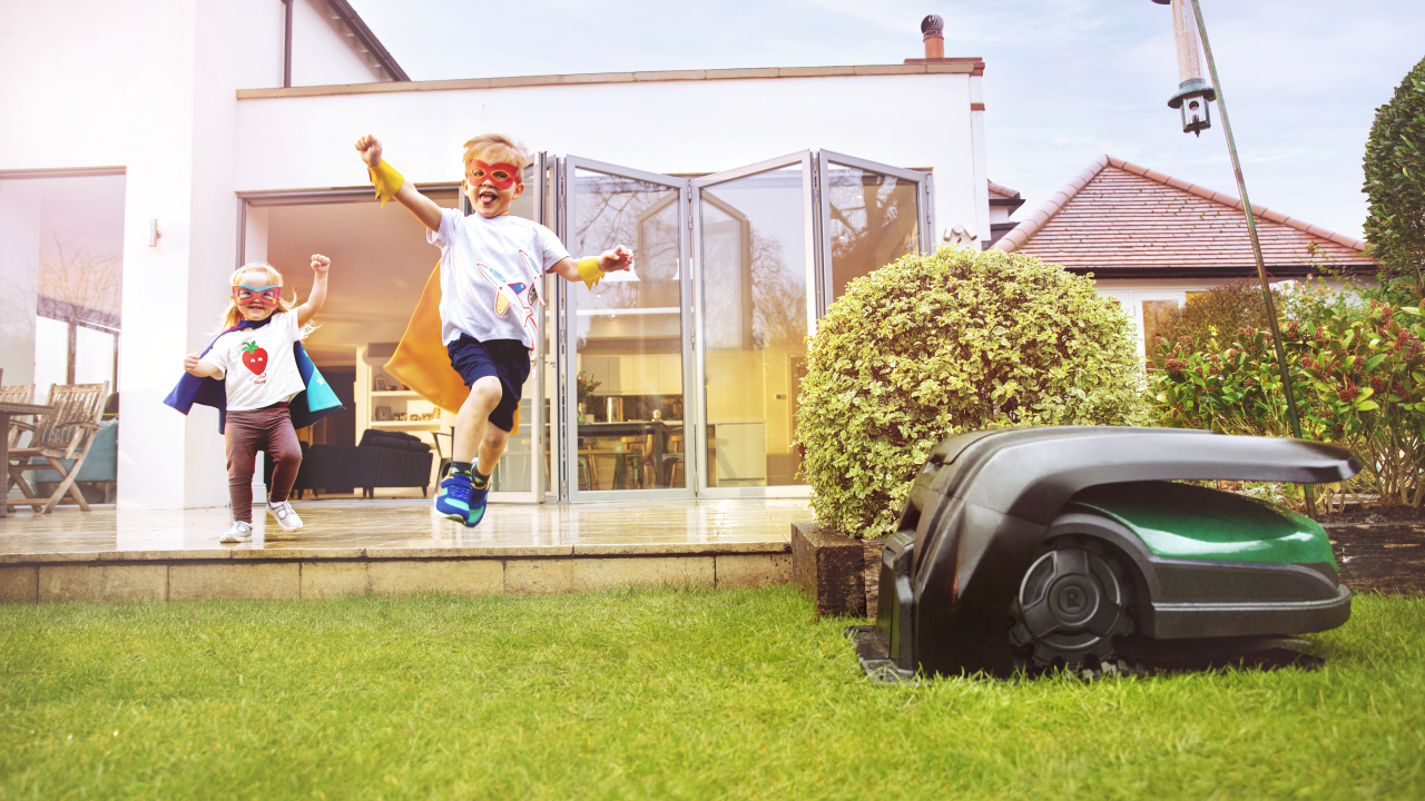 Grasmaaier robotmaaier gras tuin inspiratie Droomtuin