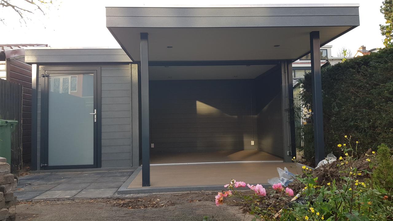 Tuinhuis Overkapping inspiratie trends REALISEER JE DROOMTUIN