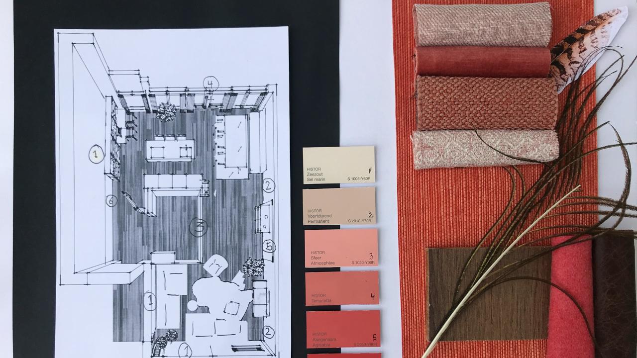 moodboard interieur inspiratie kleuren realiseer je droomhuis