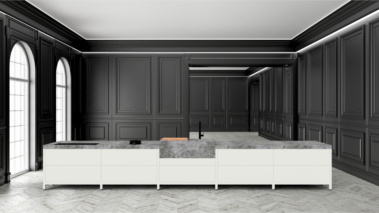 Keuken industrieel design BEURS EIGEN HUIS