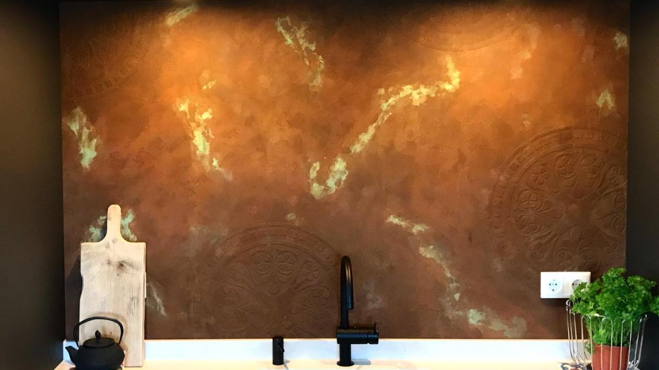 muurdesign wonen interieur beurs eigen huis