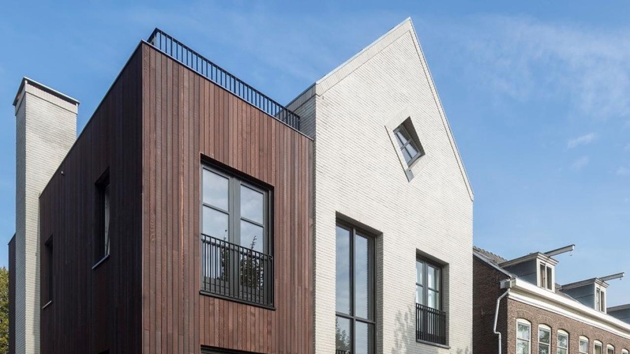 houten gevel beurs eigen huis